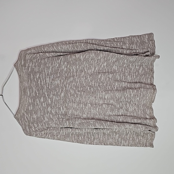 St. John's Bay gray and tan long sleeve shirt 2 pack - Picture 2 of 6